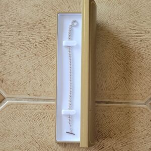 Cubic soconian 925 silver bracelet